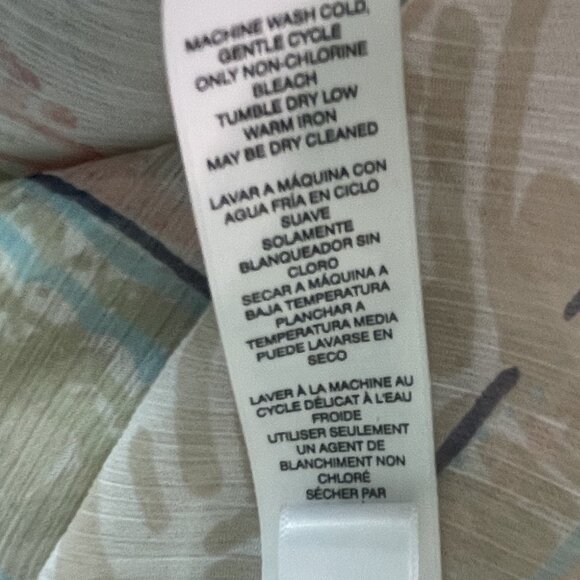 Chico's Summer Sheer Cardigan 3/4 Sleeve Size 18 - Picture 5 of 6